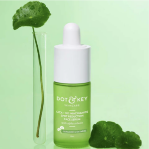 Dot & Key 10% Niacinamide + Cica Serum | Reduces Acne & Dark Spots | Niacinamide Serum | Controls Excess Oil, Quick Absorbing, & Lightweight | For Oily, Acne Prone & Sensitive Skin  30ml