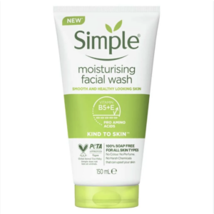 Simple Moisturising facial wash 150ml- Poland