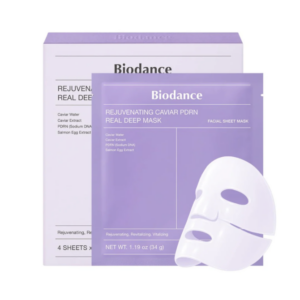 Biodance Rejuvinating Caviar PDRN Real Deep Mask 4 Pc
