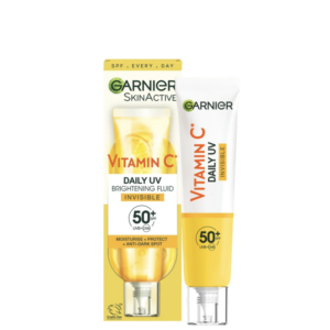 GARNIER VITAMIN C DAILY UV BRIGHTENING FLUID INVISIBLE SPF 50+ 40ML- UK