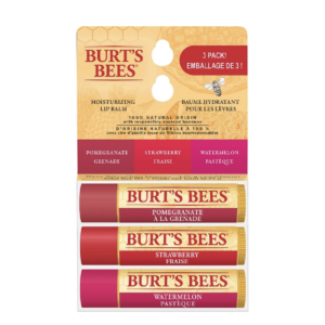Burt's Bees SUPER FRUIT MIX LIP BALM 3PK
