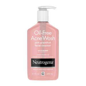 Neutrogena Oil-Free Pink Grapefruit Acne Face Wash, Salicylic Acid Facial Cleanser 177ml - Canada