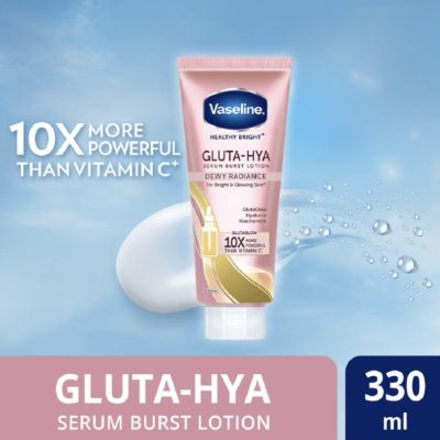 Vaseline Gluta-Hya Serum Burst Lotion Dewy Radiance 330ml