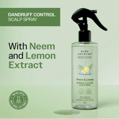 Bare Anatomy Nature x Science Dandruff Control Scalp Spray (200ml)