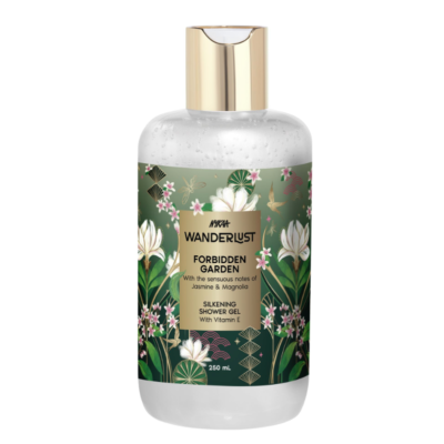 Nykaa Wanderlust Forbidden Garden Body Wash for Women | Hydrating & Barrier Repair with Vitamin E & Glycerine | Gentle Cleanser for Nourished, Refreshing Skin | 250ml | Paraben-Free & Vegan