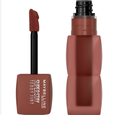Maybelline Super Stay Teddy Tint Long Lasting Matte Lip Tint, Coffee Date, 0.17 fl oz