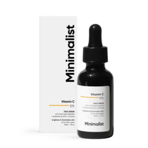 Minimalist 10% Vitamin C Serum For Face For Brightening & Illuminating Skin For Beginners (30ml)