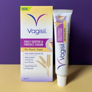 Vagisil Daily Soothe and Protect Cream with Prebiotic Oatmeal 30g