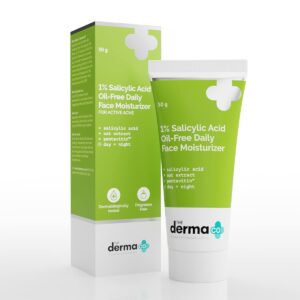 The Derma Co Sali-Cinamide Anti-Acne Face Wash with 2% Salicylic Acid & 2% Niacinamide (80ml)