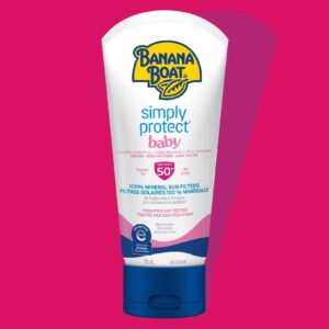 Banana Boat Simply Protect Baby Sunscreen Lotion SPF 50+ 150ml - CANADA