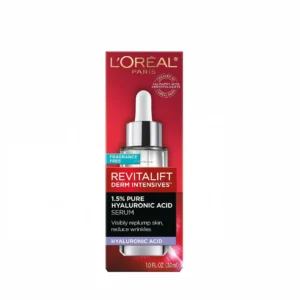 LOREAL PARIS Revitalift Triple Power LZR 1.5% Pure Hyaluronic Acid Serum | Replumps skin and reduces wrinkles. Fragrance-Free - 30 ml CANADA