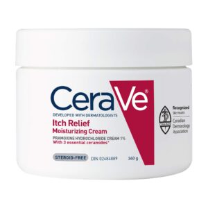 CeraVe Itchy Skin Relief Moisturizing cream - 340g -Canada