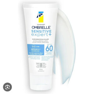 Garnier Ombrelle Sunscreen Sensitive Expert Body & Face Lotion, SPF 60, 90 ml - CANADA