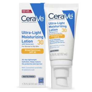 CeraVe Ultra-Light Moisturizing Face Lotion with SPF 30 for Normal to Oily Skin - CANADA