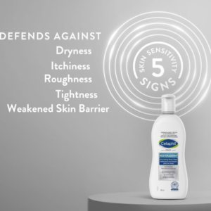 Cetaphil Restoraderm Nourishing Body Wash | With Filaggrin and Shea Butter | Non Soap Cleanser For Dry Itchy and Sensitive Skin | 295ml - CANADA