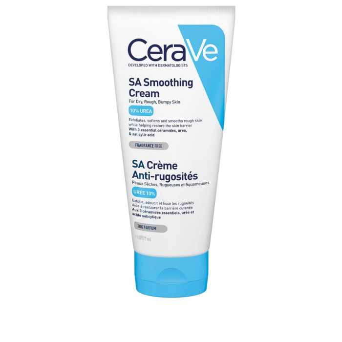 CeraVe SA Smoothing Cream Tube with Salicylic Acid for Dry, Rough & Bumpy Skin 177ml -UK
