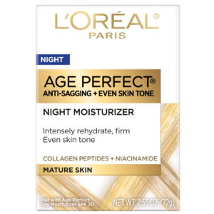 L'Oreal Paris Age Perfect Night Moisturizer Anti Aging Even Tone - Canada