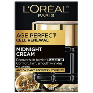 Loreal Paris Age Perfect Cell Renewal Midnight Cream Skin Care Anti-Aging Night Cream With Antioxidants - Canada