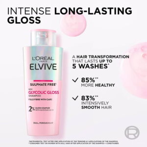Loreal Glycolic Gloss Conditioning Shampoo For Perfect Shine 200ML  - Canada