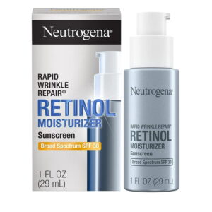 Revitalize Your Skin with Neutrogena Rapid Wrinkle Repair Retinol Face Moisturizer - SPF 30 Sunscreen, the Ultimate Anti-Aging Solution for Fine Lines, Wrinkles, and Dark Spots - Canada