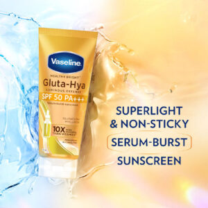 Vaseline Gluta-Hya Antioxidant Sunscreen Lotion (SPF 50 PA+++)- India