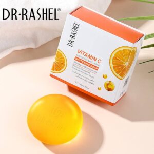 DR Rashel Vitamin C Soap for Brightening & Anti-Aging Deep Cleansing & Even Skin Tone 100g