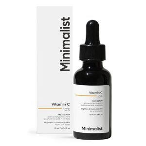 MINIMALIST 10% VITAMIN C SERUM FOR FACE FOR ILLUMINATING SKIN FOR BEGINNERS (30ML)