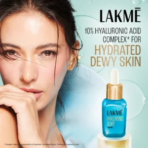 Lakme HYALURONIC DEWY SERUM WITH 10% HYALURONIC ACID & PENTAVITIN COMPLEX 30ML  - India