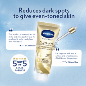 Vaseline Gluta-Hya Flawless Glow Serum-In-Lotion  290ml - thailand