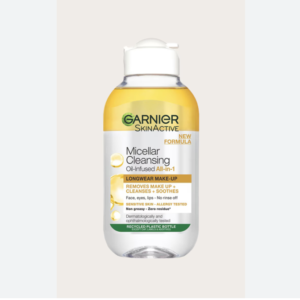 GARNIER MICELLAR CLEANSING WATER FOR DRY SKIN -125ml
