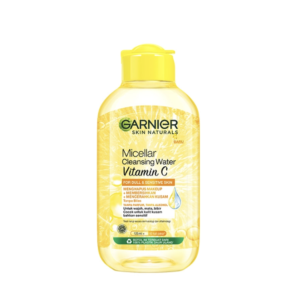 Garnier Skin Naturals Vitamin C Micellar Cleansing Water For Dull & Sensitive Skin, 125 ML