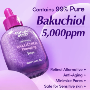EQQUALBERRY Bakuchiol Plumping Serum 30ml