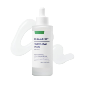 Swimming Pool Ampoule - Hyaluronic Acid Serum for Glass Skin | Deep Hydration and Soothing with CICA Extracts | Korean Skin Care Serum