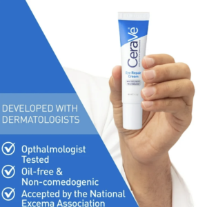 CeraVe Eye Repair Cream for Dark Circles and Puffiness for All Skin Types