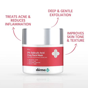 The Derma Co 2% Salicylic Face Mask For Acne & Blemish Prone Skin