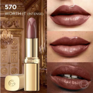 L'Oreal Paris Color Riche Satin Lipstick - 570 Worth It Intense