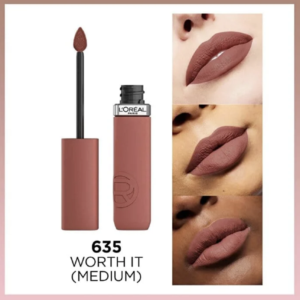 L'Oreal Paris Infallible Matte Resistance Liquid Lipstick - 635 Worth It Medium