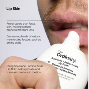 The Ordinary Squalane and Amino Acids Lip Balm 15ml