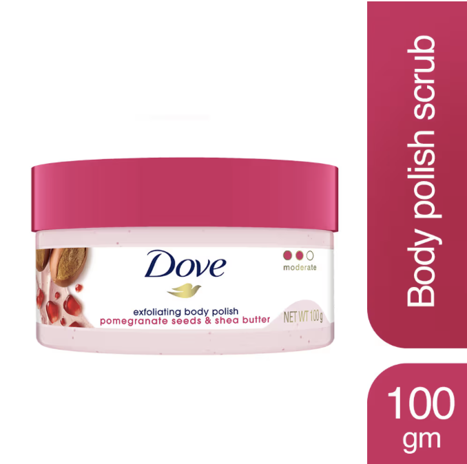 Dove Pomegranate Seed And Shea Butter Body Scrub 100g