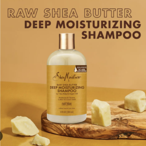 SheaMoisture Moisture Retention Shampoo for Dry, Damaged or Transitioning Hair Raw Shea Butter to Hydrate Hair