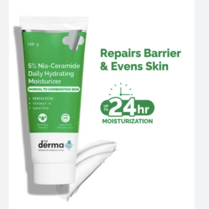 The Derma co. 5% Nia-Ceramide Daily Hydrating Moisturizer with Vitamin E & Squalane - 100g