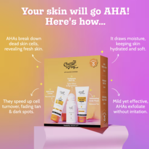 Chemist at Play Exfoliating Kit AHAs For Tan Removal, Odour & Pigmentation & Dead & Dry Skin (140ml)