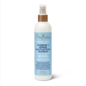 SheaMoisture Multi-Action Leave-In Conditioner Manuka Honey and Yogurt for Damaged Hair Sulfate Free