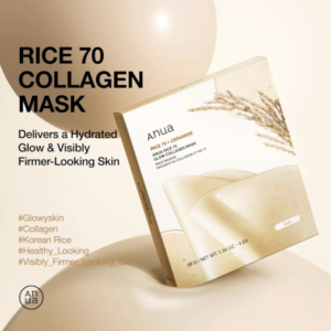 Anua Rice 70 Glow Collagen Mask (1 Sheet) 38g