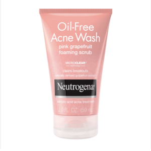 Neutrogena Oil-Free Acne Face Scrub, Salicylic Acid & Vitamin C