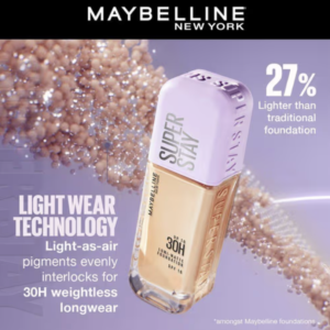 Maybelline New York Super Stay Lumi-Matte Liquid Foundation - 115, 30H Wear, Transfer Proof