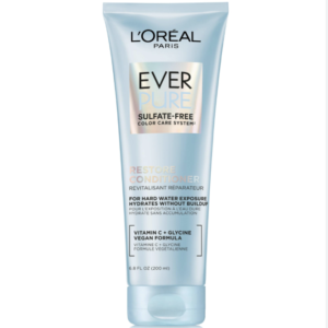 Loreal Paris EverPure Clarify and Restore Restoring Sulfate-Free Conditioner, Hair Treatment for Hard Water Exposure and Build-Up, With Antioxydants, 200ml