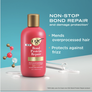 OGX Repair & Protect Bond Protein Repair Pre-Shampoo, 8.4 fl. oz
