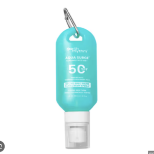 Earth Rhythm Aqua Surge Cooling Broad Spectrum Sunscreen Spray SPF 50, Enriched with Vitamin B3