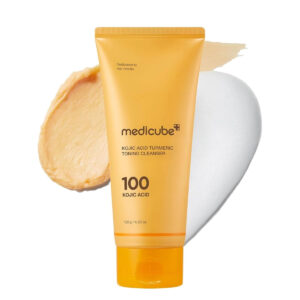 MEDICUBE KOJIC ACID TURMERIC TONING CLEANSER 120G